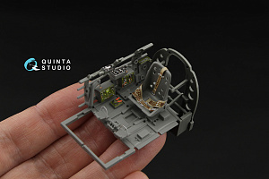 3D Декаль интерьера кабины A6M2 Zero (пр-ва Mitsubishi) (Border Model)