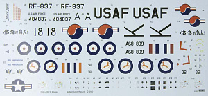 Сборная модель 1/48 North-American F-51D and RF-51D Mustang KOREA DUAL COMBO (Eduard kits)