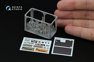 3D Декаль интерьера кабины ГТ-СМ (AVD) (с 3D-печатными деталями)