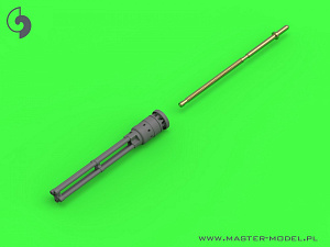 Дополнения из латуни 1/35 Mi-24 (Hind-D/E) - JakB-12.7 machine gun barrel and DUAS probe