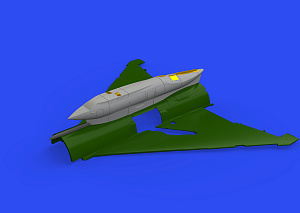 Дополнения из смолы 1/72 R-V pod for Mikoyan MiG-21 (для модели Eduard)