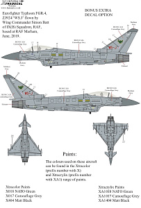 Декаль 1/72 RAF Lockheed C-130J Hercules C.5 Special Schemes Pt1 (1) (Xtradecal)