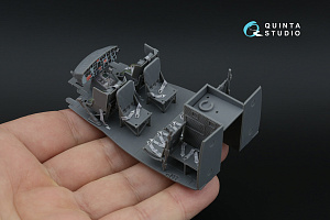 3D Декаль интерьера кабины UH-1D early/UH-1H early (Kitty Hawk)