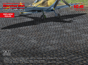 Основание для диорам 1/48 Marston Mat - US WWII Landing Mat (ICM)