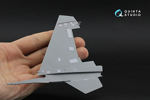 Набор экстерьера Су-30СМ: накладки, лючки и панели, ствол пушки, ОЛС и штанга дозаправки (Звезда)