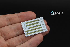 Комплект ремней для самолета ВВС РККА тип 2, ВОВ (с металлическими пряжками) (для всех моделей)