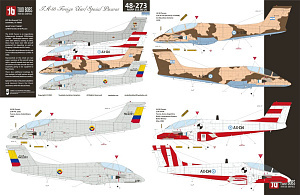 Декаль 1/48 F.M.A. IA-58A Pucara (Two Bobs)