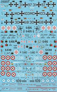 Декаль 1/72 Fiat G.91R/3 (13) (Xtradecal)