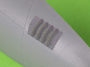 Дополнения из смолы 1/32 P-51 Mustang — крышка воздушного фильтра карбюратора(RAF v.B) (Tamiya)