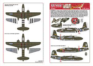 Декаль 1/48 Douglas A-20 Havocs (Kits-World)