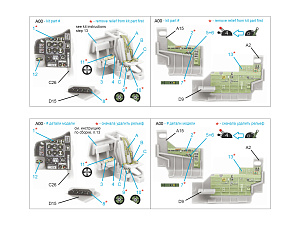 3D Декаль интерьера кабины Bristol Blenheim Mk.IV (Airfix)