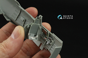 3D Декаль интерьера кабины пилота SBD-5 Dauntless/A-24B Banshee (Accurate Miniatures/Academy/и т.д.)
