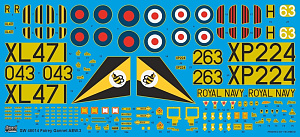 Сборная модель 1/48 Fairey Gannet AEW.3 (Sword) (повреждённая упаковка)