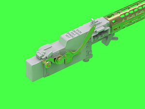 Дополнения из латуни 1/32 Spandau LMG 08/15 (2 шт) - включая детали из латуни, смолы и травления 