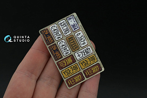 Автомобильные номера США, юго-западные штаты, 1940-1950 (для всех моделей) (на метал. основании)