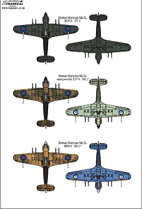 Декаль 1/32 Hawker Hurricane Mk.IIc Pt 1 (3) (Xtradecal)