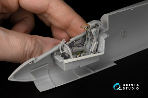 3D Декаль интерьера кабины F-8J Crusader (Hasegawa/Hobby 2000)