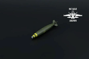 Дополнения из смолы 1/48 Авиационная бомба МК-82 (thermally protect)(в комплекте 6 шт.) (Scale Arms)
