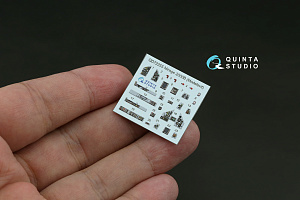 3D Декаль интерьера кабины Mirage 2000B (Modelsvit)