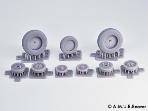 Дополнения из смолы 1/48 Набор колес для модели RA-5C Vigilante (A.M.U.R.Reaver)