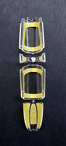 McDonnell F-4G Phantom II canopy mask (inside and outside)(designed to be used with Meng Model kits)