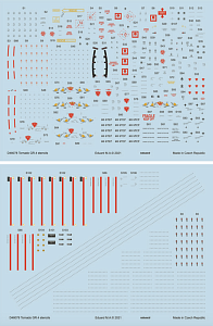 Декаль 1/48 Tornado GR.4 stencils (REVELL)