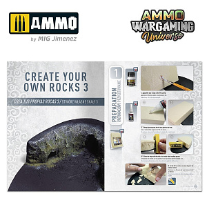 Набор для создания эффектов AMMO WARGAMING UNIVERSE 11 – Create your own Rocks (Ammo Mig)