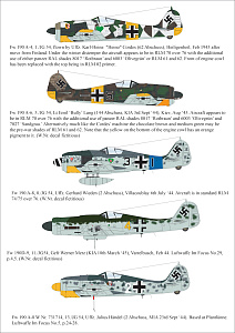 Декаль 1/72 JG 54 Vol.1 (Aims)