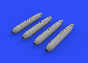 Дополнения из смолы 1/48 Кассетный контейнер SUU-7 (с удлинёнными трубками)