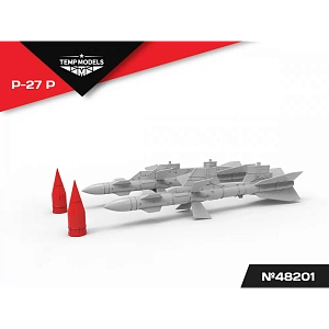 Дополнения из смолы 1/48 Управляемая ракета Р-27 Р (Temp Models)