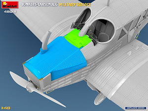 Сборная модель 1/48 Junkers-Larsen JL.6. Milit.Service (3x camo) (MiniArt)