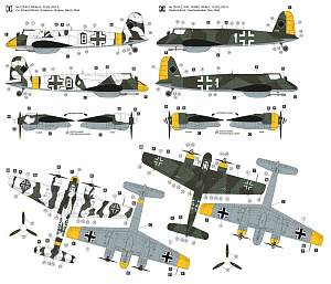Сборная модель 1/48 Henschel Hs-129B-2 Eastern Front (Hobby 2000)