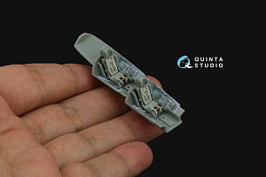 3D Декаль интерьера кабины Су-27УБ (Trumpeter) (с 3D-печатными деталями)