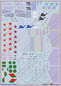 Декаль 1/48 Яковлев Як-130 (Begemot)