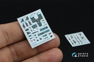 3D Декаль интерьера кабины МиГ-23МЛ/МиГ-23МЛД (Trumpeter)