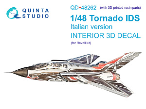 3D Декаль интерьера кабины Tornado IDS Italian (Revell) (с 3D-печатными деталями)