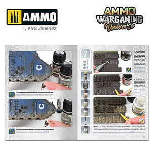 Набор для создания эффектов AMMO WARGAMING UNIVERSE 06 -Weathering Combat Vehicles (Ammo Mig)