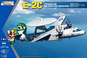 Сборная модель 1/48 E-2C Hawkeye 2000 VAW-115 Liberty Bells "Sayonara Atsugi" (Kinetic Model Kits)