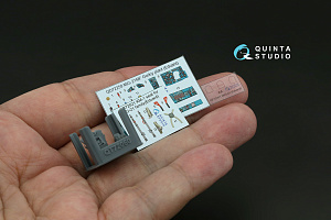 3D Декаль интерьера кабины МиГ-21МФ (Горьковского завода) (Eduard) (с 3D-печатными деталями)