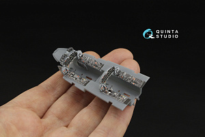 3D Декаль интерьера кабины TF-9J/F9F-8T Twin Cougar/Twogar (Kitty Hawk)