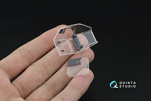 3D Декаль интерьера кабины Ка-50 (черные панели) (Italeri) (с 3D-печатными деталями)