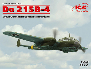 Сборная модель 1/72 Dornier Do 215B-4 Reconnaissance Plane (ICM)