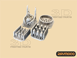 Дополнения из смолы 1/48 Engine BMW-132 Front (Raymoco)