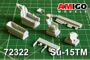 Дополнения из смолы 1/72 Кабина самолета Су-15ТМ (Amigo Models)