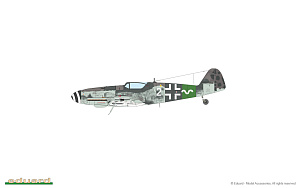 Сборная модель 1/72 Messerschmitt Bf-109G-10 & Bf-109G-14/AS DUAL COMBO (ROYAL CLASS) (Eduard kits)