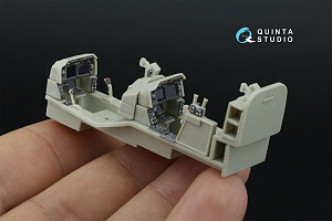3D Декаль интерьера кабины AH-1Z Zulu Cobra/Viper (KittyHawk) (малая версия)