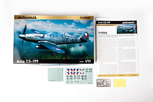 Сборная модель 1/72 Avia CS-199 Profipack edition (Eduard kits)