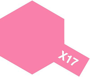 Краска акриловая Acrylic Mini X-17 Pink (Tamiya) (10ml)