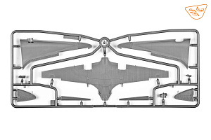 Сборная модель 1/72 de Havilland DH.88 Comet Advanced kit (Clear Prop)