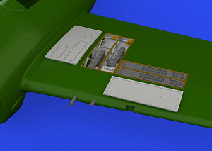 Дополнения из смолы 1/48 Оружейные отсеки Grumman F4F-3 Wildcat (для модели Eduard)